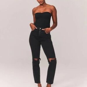 Abercombie curve love ankle straight Jean